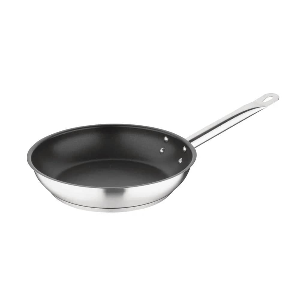 Vogue Frypan Teflon Platinum Plus Non Stick Coating St/St - 240mm