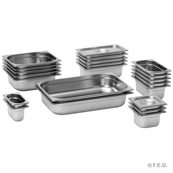 GN PANS (201 STAINLESS STEEL) 530X325X20|MIXRITE 11020