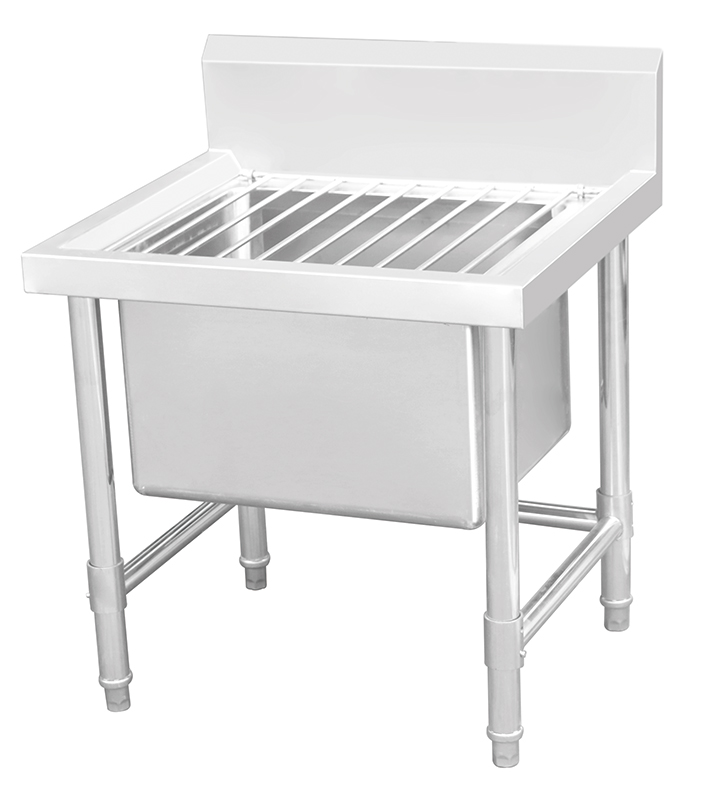 Mop Sink with Splashback & Leg Brace ASS-6153LGS