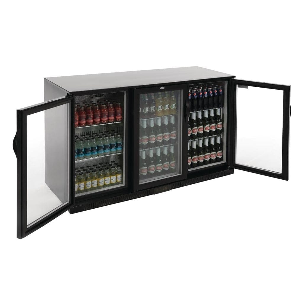Polar G-Series Back Bar Cooler with 3 Hinged Doors 330Ltr - Image 4