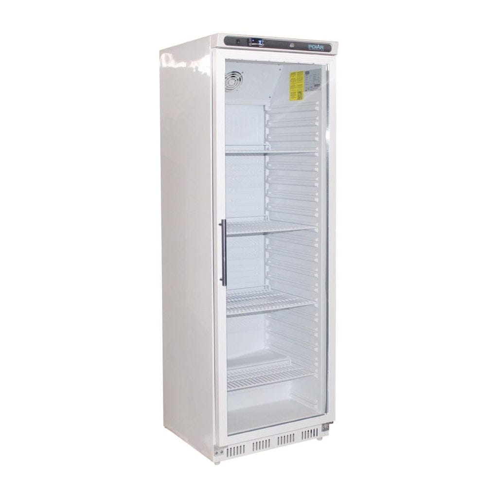 Polar C-Series Upright Display Fridge White 400Ltr - Image 3
