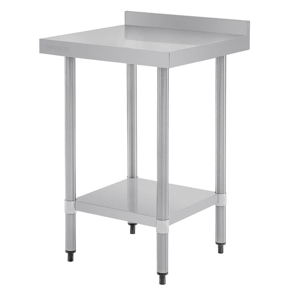 Vogue Table St/St - 600x600mm 23 1/2x23 1/2" (60mm Upstand) - Image 3