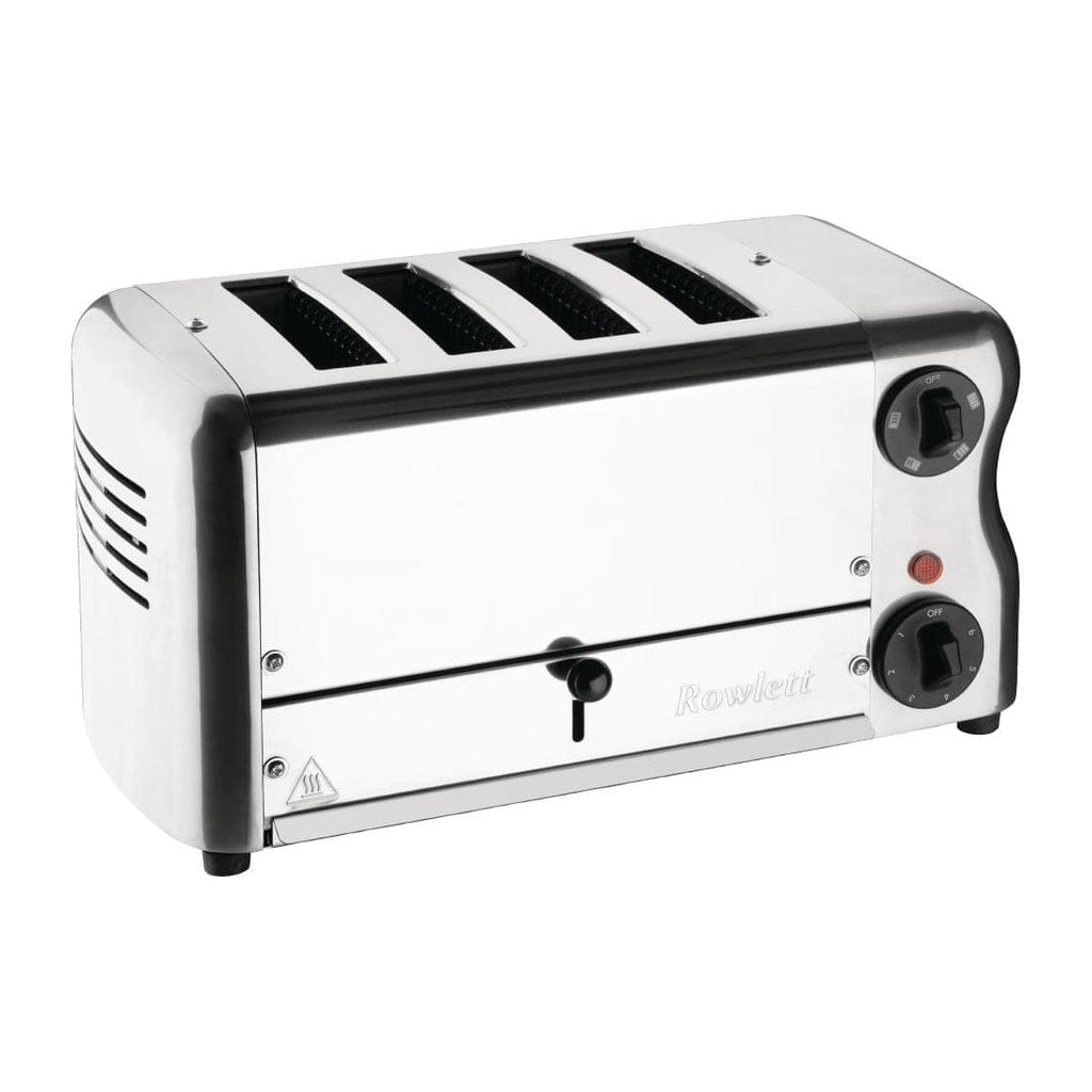 Rowlett Esprit 4 Slot Toaster Chrome with Elements & Sandwich Cage - Image 3