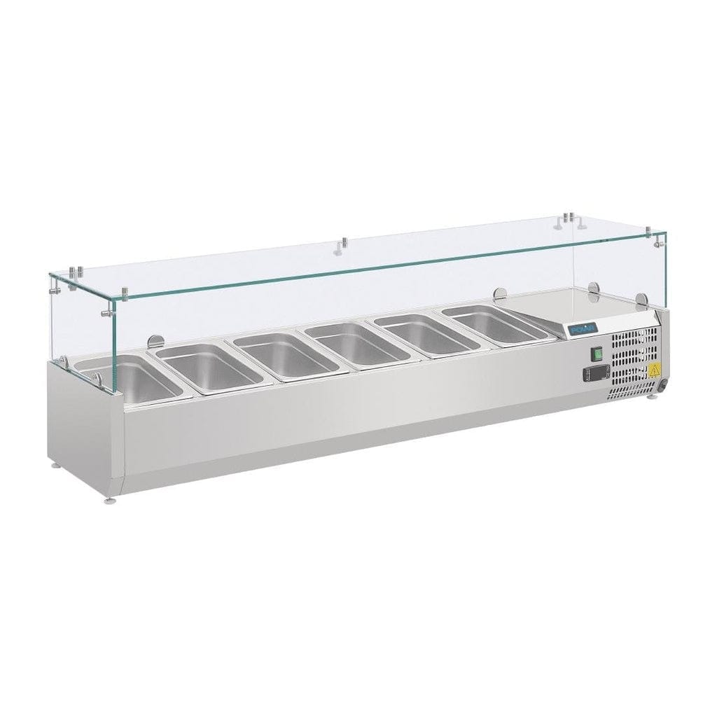 Polar G-Series Countertop Prep Fridge - 6 x GN 1/4 - Image 3