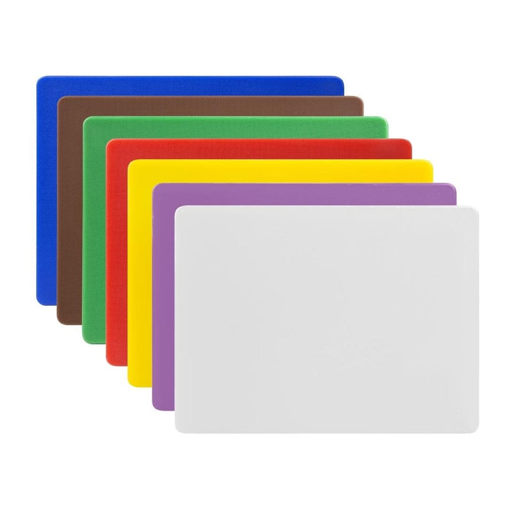 Hygiplas Low Density Set of 7 Chopping Board Set - 305x229x12mm - Image 3