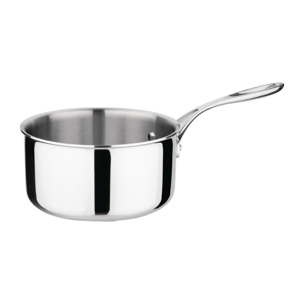 Vogue Tri-Wall Saucepan St/St - 180mm 7" - Image 3