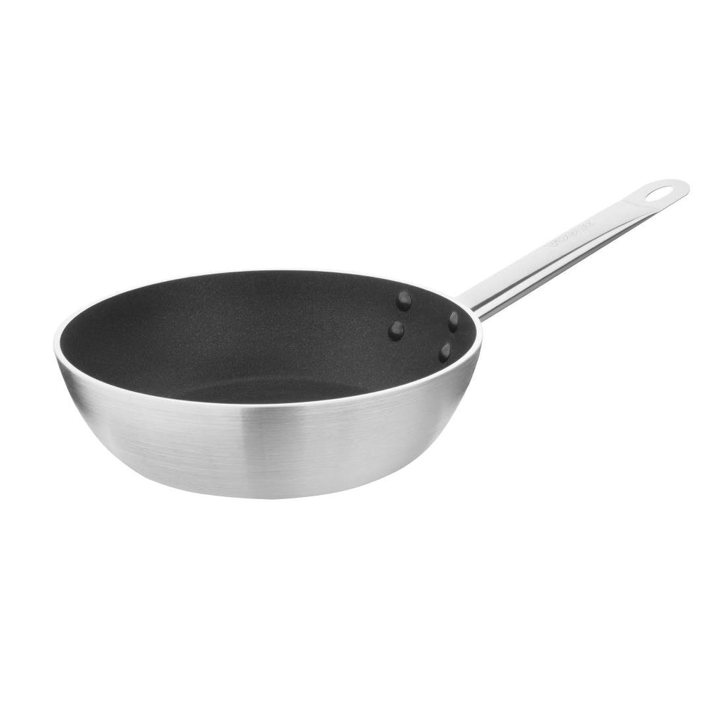 Vogue Non-stick Induction Saute Pan Teflon Platinum Plus - 240mm - Image 3