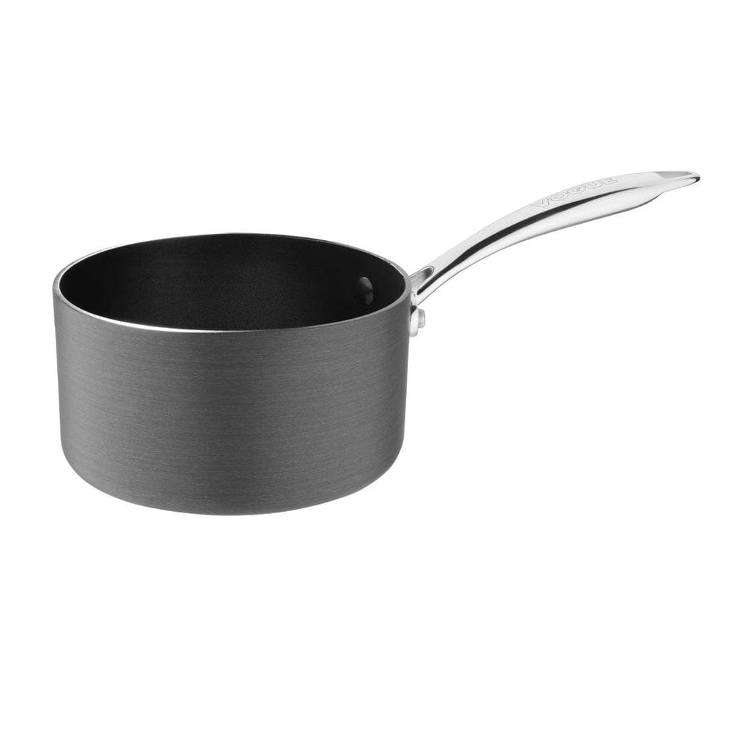 Vogue Non Stick Sauce Pan Anodised Aluminium - 160mm 6 1/4" - Image 3