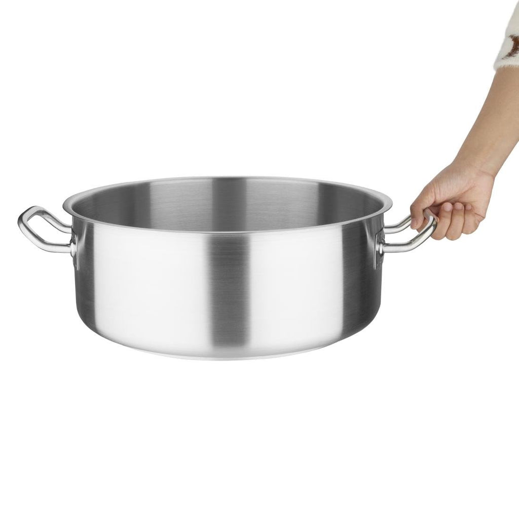 Vogue Casserole Pan St/St - 360mm 13Ltr 439fl oz - Image 2