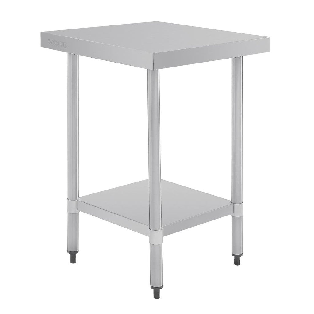 Vogue Stainless Steel Table - 600x700x900mm - Image 3