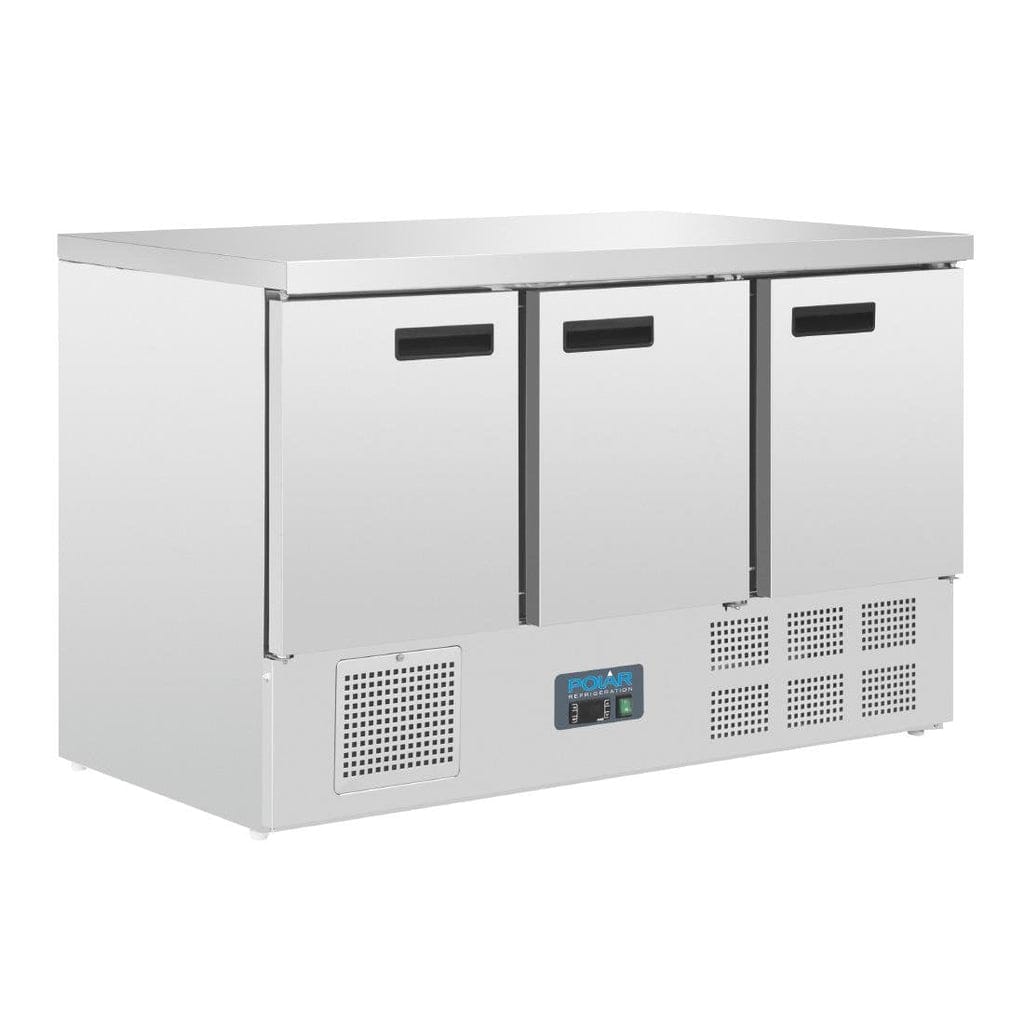 Polar G-Series Triple Door Counter Fridge 368Ltr - Image 3