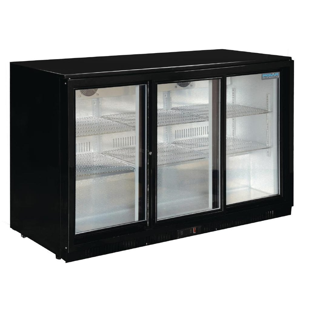Polar G-Series Back Bar Cooler with 3 Sliding Doors 330Ltr - Image 3