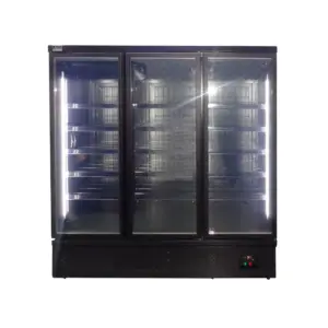 Supermarket Three Doors Upright Display Freezer