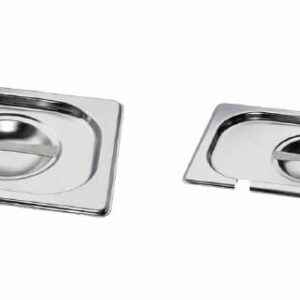 STAINLESS STEEL LIDS WITH CUT FOR SPOON 176 108 P19000